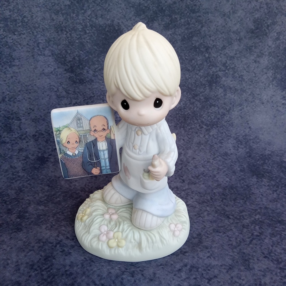 Precious Moments You Are My Work Of Art Figurine With Painting #59 of 10,000